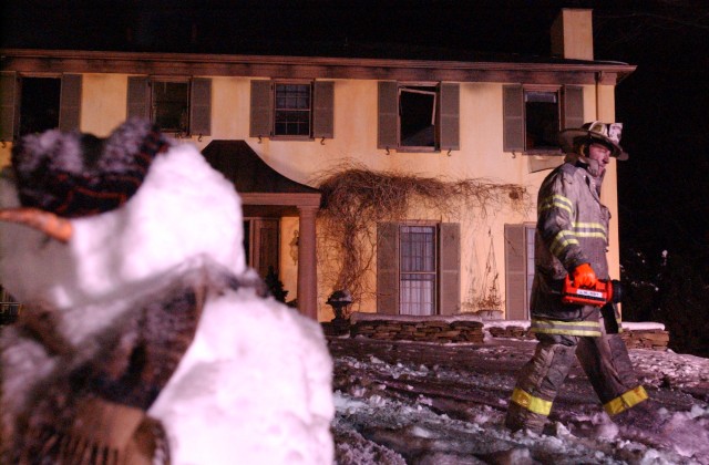 Fire Marshall Hofstetter after the investigation,
Feb 2003 - Dodds Lane